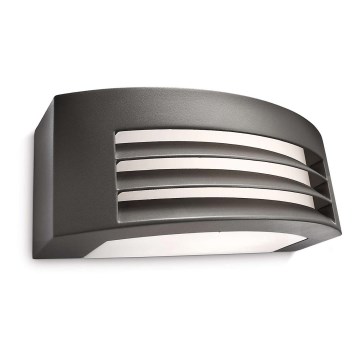 Philips 17105/93/16 - Utomhus Väggbelysning MYLIVING FRAGRANCE 1xE27/20W