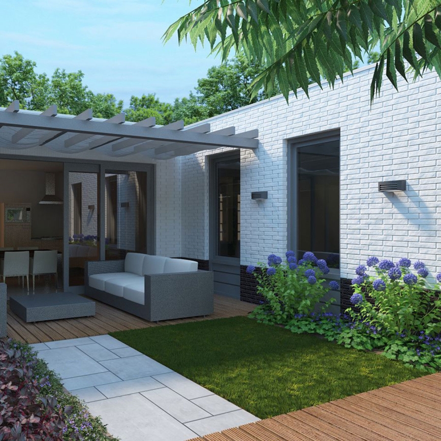 Philips 17105/93/16 - Utomhus Väggbelysning MYLIVING FRAGRANCE 1xE27/20W