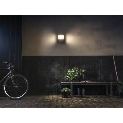 Philips 17274/93/16 - LED Utomhusbelysning med sensor MYGARDEN RACCOON 1xLED/3W IP44