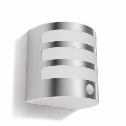 Philips - LED utomhus vägglampa med sensor 1xLED/3W IP44