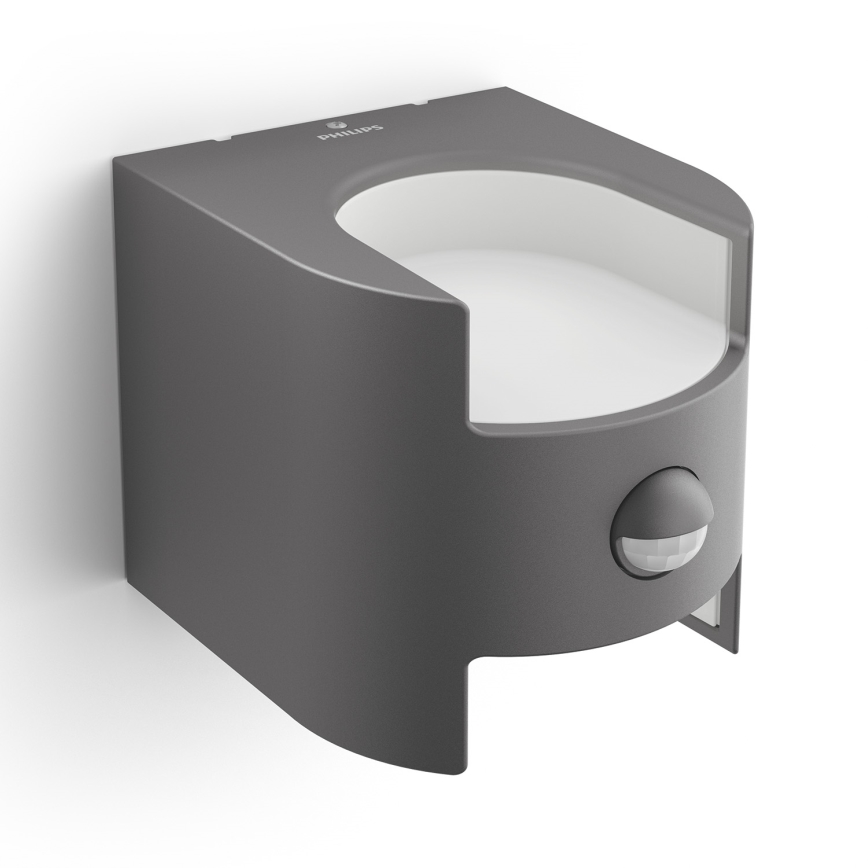 Philips - Utomhus sensorlampa 2xLED/4,5W/230V IP44