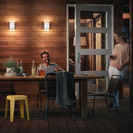 Philips - Utomhusvägglampa LED/6W/230V IP44