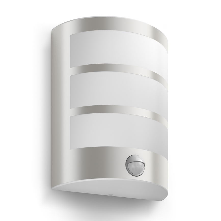 Philips - Utomhusarmatur med sensor, LED/6W/230V, IP44