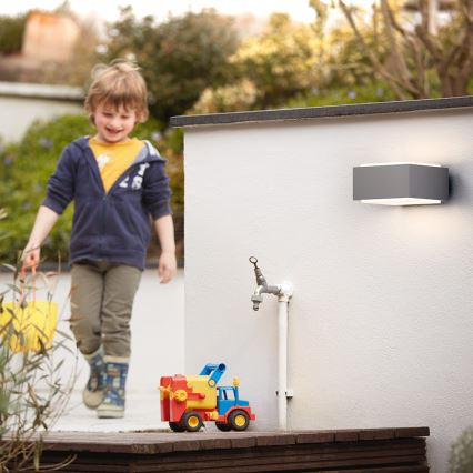 Philips - Utomhus Väggbelysning E27/42W/230V IP44