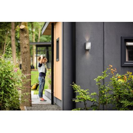 Philips - LED utomhusvägglampa 2xLED/4,5W/230V 2700K IP44