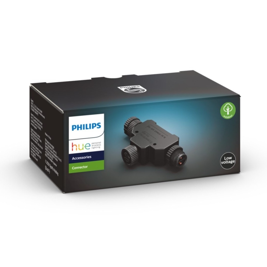 Philips 1736930PN - T-koppling till förlängningssladd Hue LOWVOLT