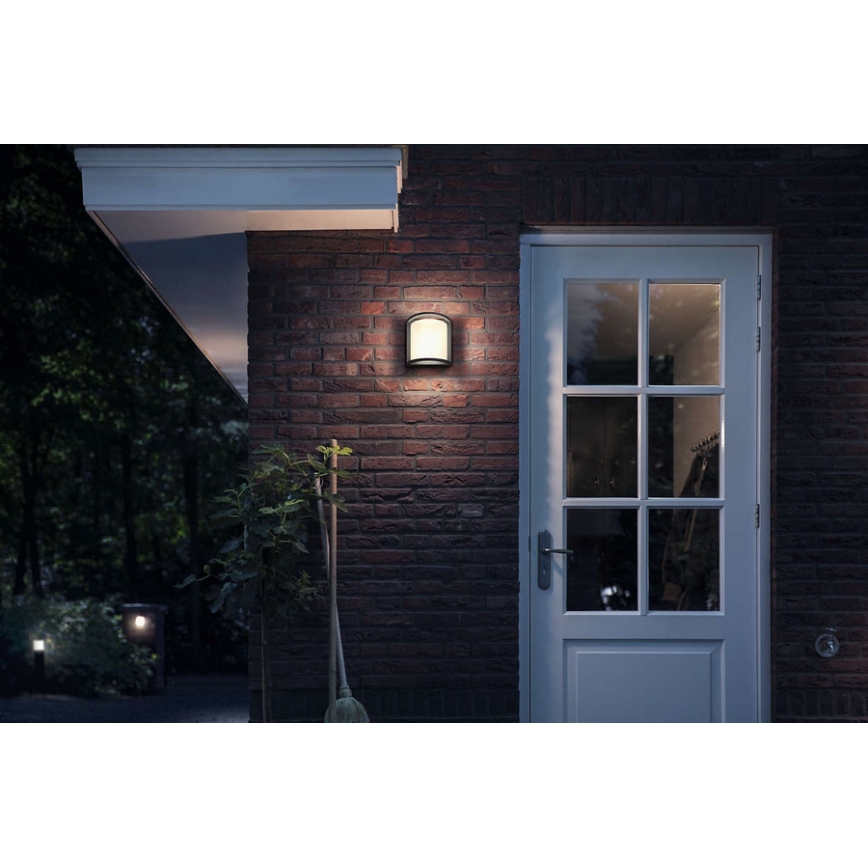 Philips 17391/93/P0 - Utomhus LED Väggbelysning MYGARDEN SAMONDRA LED/12W IP44