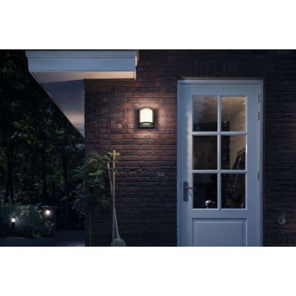 Philips 17392/93/P0 - LED Utomhus Väggbelysning MYGARDEN SAMONDRA LED/12W IP44