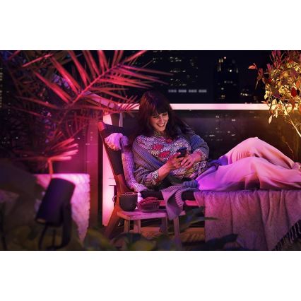 Philips - SET 3x LED Spotlampa Hue LILY 3xLED/8W/230V IP65