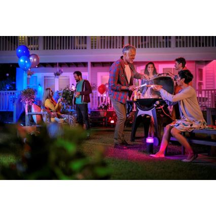 Philips - SET 3x LED Spotlampa Hue LILY 3xLED/8W/230V IP65