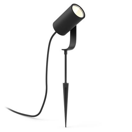 Philips - Utbyggnadssats LED RGB utomhus spotlampa Hue LILY LED/8W/230V IP65