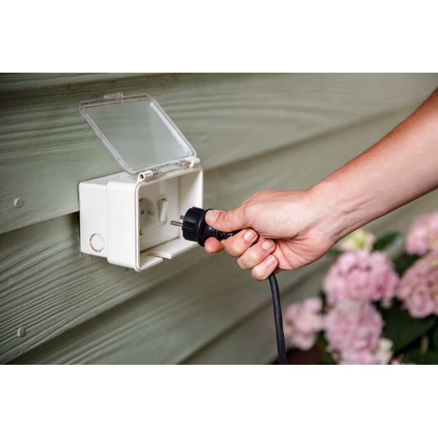 Philips - Utbyggnadssats LED RGB utomhus spotlampa Hue LILY LED/8W/230V IP65