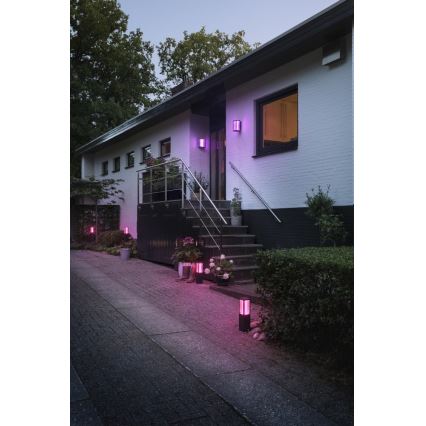 Philips - LED RGB lampa för utomhusbruk Hue IMPRESS 2xLED/8W/230V IP44