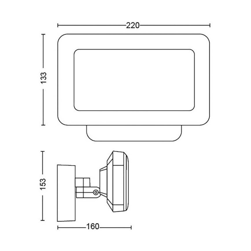 Philips - LED RGBW Ljusreglerad utomhus reflektor Hue DISCOVER 2xLED/15W/230V 2000-6500K IP44