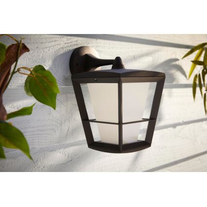 Philips - LED RGBW Dimbar vägglampa utomhus Hue ECONIC LED/15W/230V 2000-6500K IP44