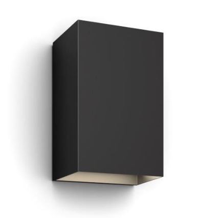 Philips - LED RGBW Dimbar vägglampa utomhus Hue RESONATE 2xLED/8W/230V 2000-6500K IP44