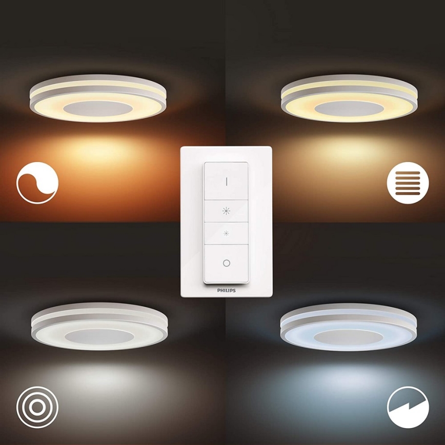 Philips - Dimbart LED-armatur Hue BEING LED/27W/230V + fjärrkontroll
