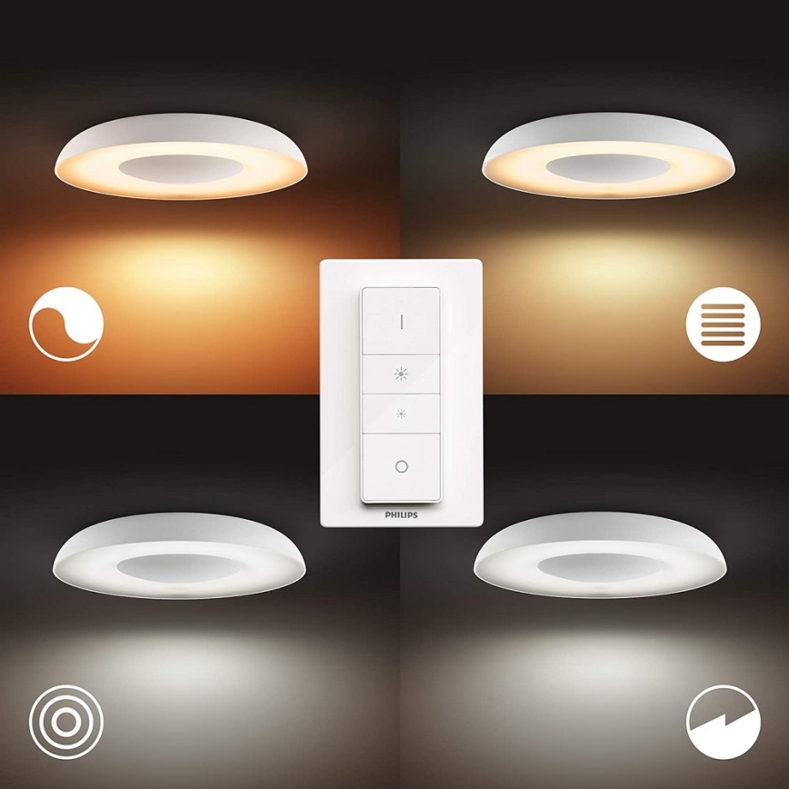 Philips - LED dimbar belysningsarmatur Hue STILL LED/27W/230V + fjärrkontroll