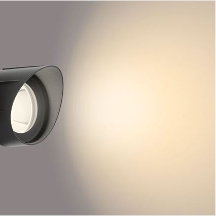 Philips - SET OM 3x LED Utomhus spotlampa LED/6W/230V 2700K IP44