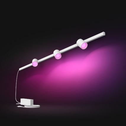 Philips - SET OM 3 LED RGB Dimbara armaturer för Hue-skena PERIFO LED RGB/15,6W/230V 2000-6500K