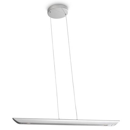 Philips 40747/48/16 - LED ljusreglerad ljuskrona på textilsladd MYLIVING SELV 2xLED/7,5W/230V
