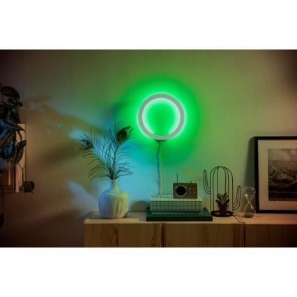 Philips - LED RGBW Dimbar vägglampa Hue SANA White and Color Ambiance LED/20W/230V