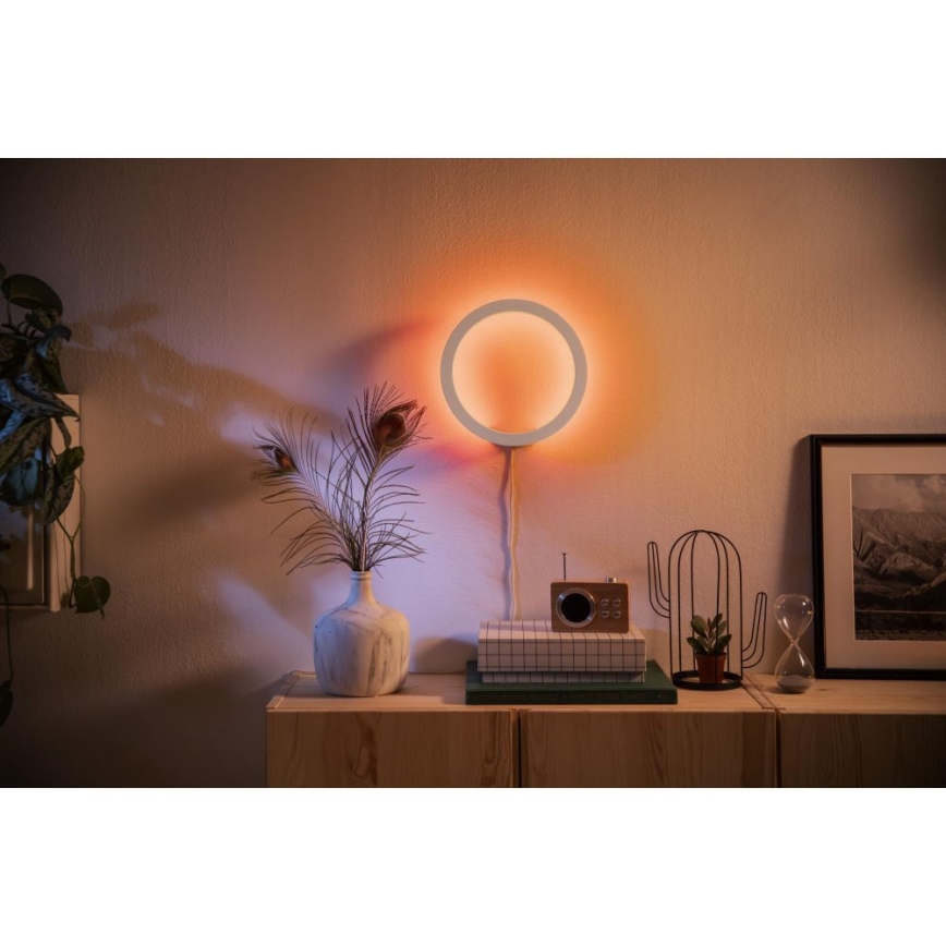 Philips - LED RGBW Dimbar vägglampa Hue SANA White and Color Ambiance LED/20W/230V