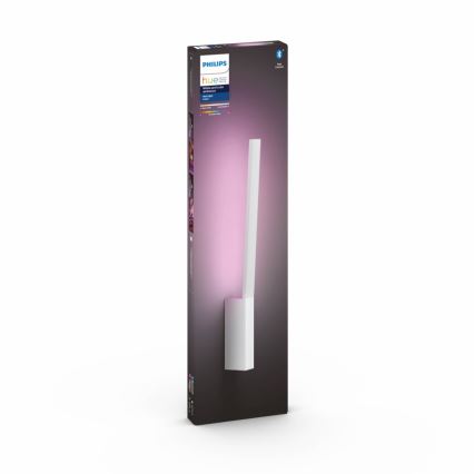 Philips - LED RGBW Dimbar vägglampa Hue LIANE White And Color Ambiance 1xLED/12W/230V