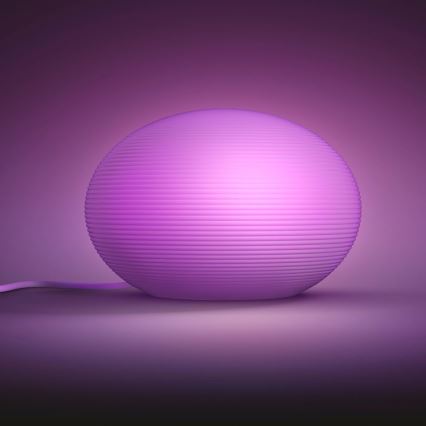 Philips - LED RGB Dimbar bordslampa Hue FLOURISH White And Color Ambiance 1xE27/9,5W/230V