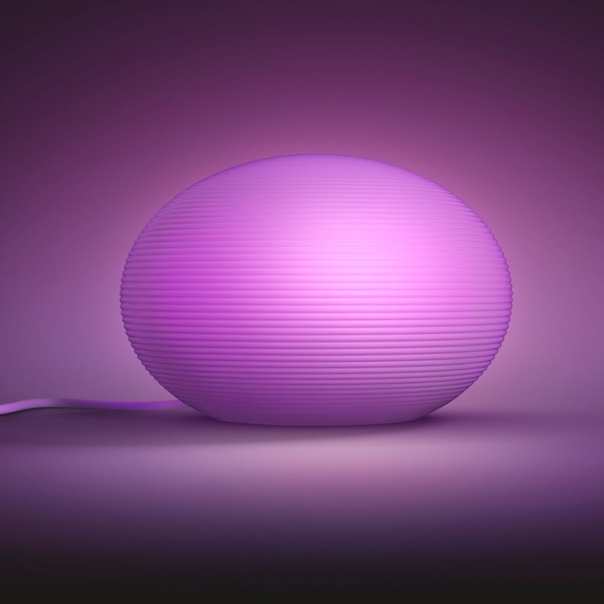 Philips - LED RGB Dimbar bordslampa Hue FLOURISH White And Color Ambiance 1xE27/9,5W/230V