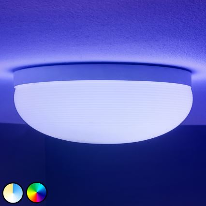Philips - LED RGBW Dimbart takarmatur Hue FLOURISH White And Color Ambiance LED/32W/230V