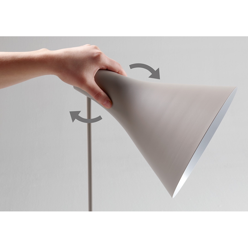 Philips 42261/30/16 - Golvlampa DRIN svart 1xE27/23W/230V