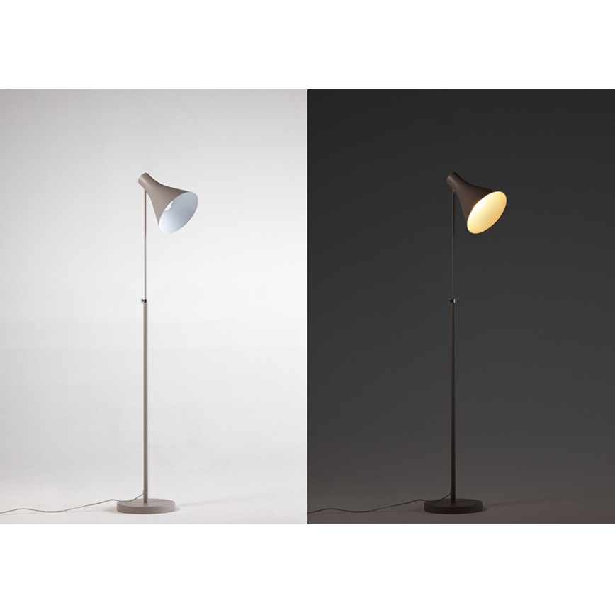 Philips 42261/30/16 - Golvlampa DRIN svart 1xE27/23W/230V