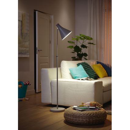 Philips 42261/30/16 - Golvlampa DRIN svart 1xE27/23W/230V