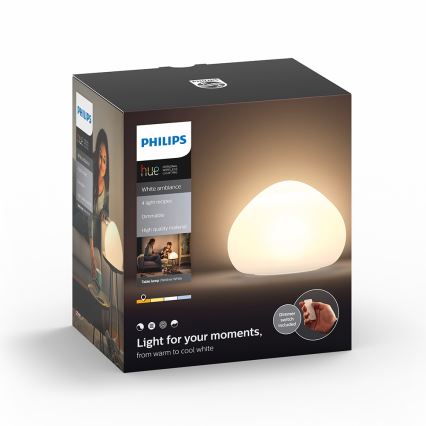 Philips 44401/56/P7 - LED Dimbar Bordslampa Hue WELLNER 1xE27/9,5W/230V