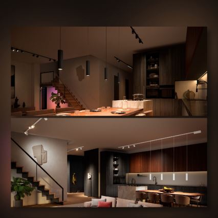 Philips - SET med 4 dimbara LED RGB spotlights för Hue-skena PERIFO LED/20,8W/230V 2000-6500K