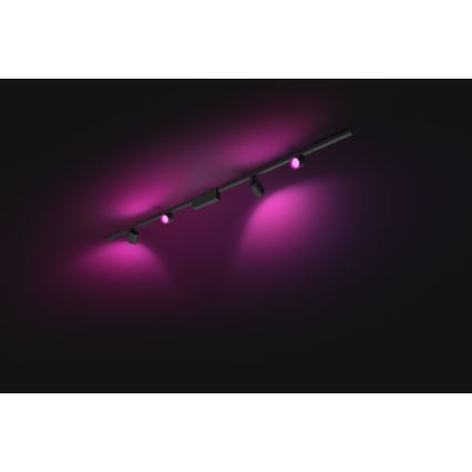 Philips - SET med 4 dimbara LED RGB spotlights för Hue-skena PERIFO LED/20,8W/230V 2000-6500K