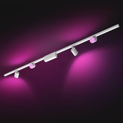 Philips - SET 4x LED RGB Dimbar spotlight för Hue-skena PERIFO LED RGB/20,8W/230V 2000-6500K