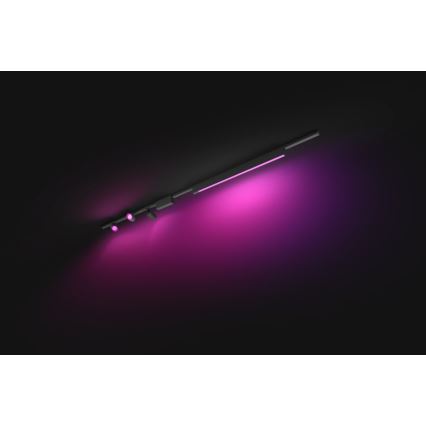 Philips - SET 4x LED RGB Dimbart belysningsarmatur för Hue-skena PERIFO LED RGB/44,6W/230V 2000-6500K