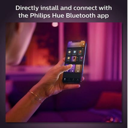 Philips - SET 4x LED RGB Dimbart belysningsarmatur för Hue-skena PERIFO LED RGB/44,6W/230V 2000-6500K