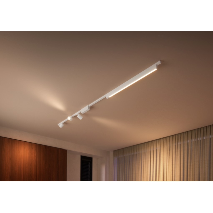 Philips - SET 4x LED RGB Dimbart belysningsarmatur för Hue-skena PERIFO LED RGB/44,6W/230V 2000-6500K