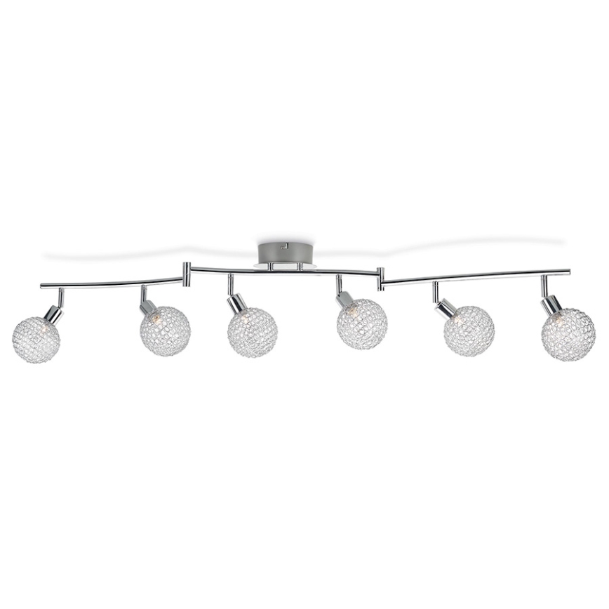 Philips 50161/11/PN - Spotlight MYLIVING NET 6xG9/28W/230V