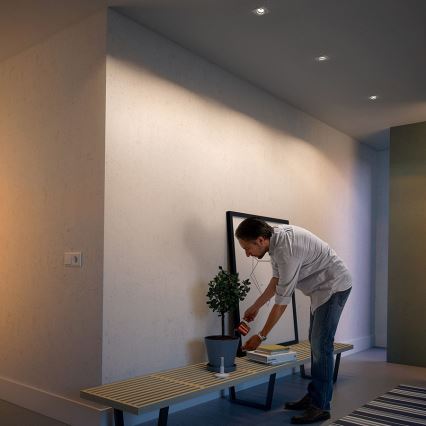 Philips - 3-pack infälld downlight 1xGU10/5,5W/230V