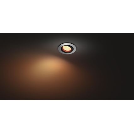 Philips - LED RGBW Ljusreglerad upphängd taklampa Hue CENTURA 1xGU10/5,7W/230V