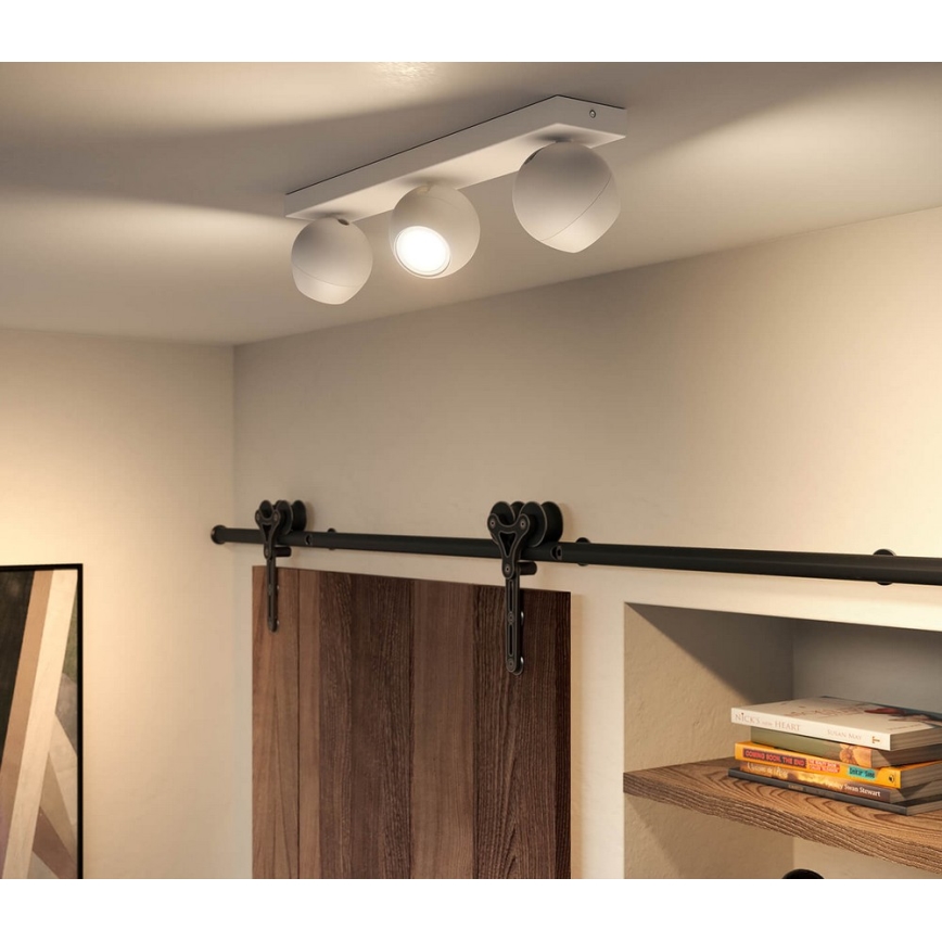 Philips - LED dimbar spotlight Hue BUCKRAM 3xGU10/5W/230V + fjärrkontroll