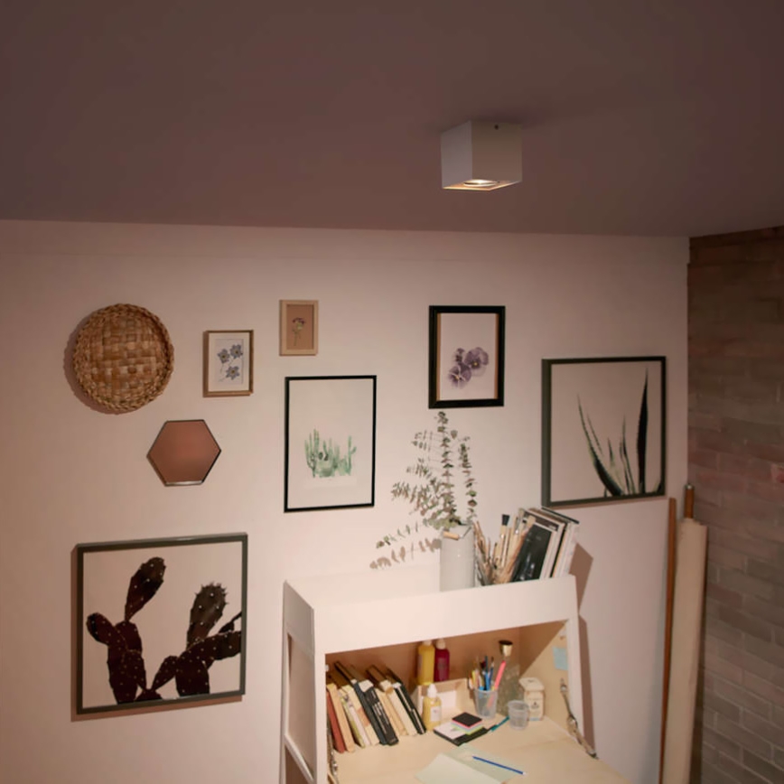 Philips - Dimbar LED-spotlampa LED/4,5W/230V