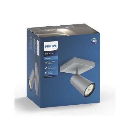 Philips - Spotlight 1xGU10/5,5W/230V