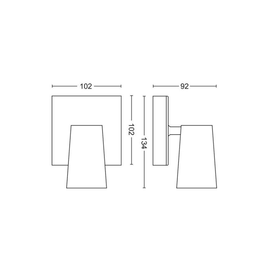 Philips - Spotlight 1xGU10/5,5W/230V