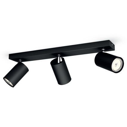 Philips 50593/30/PN - Spotlight MYLIVING KOSIPO 3xGU10/5,5W/230V