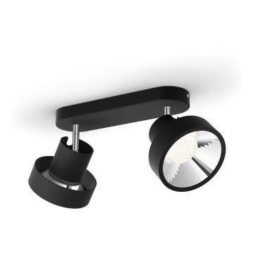 Philips 50602/30/P0 - LED Dimbar spotlight BUKKO 2xLED/4,5W/230V